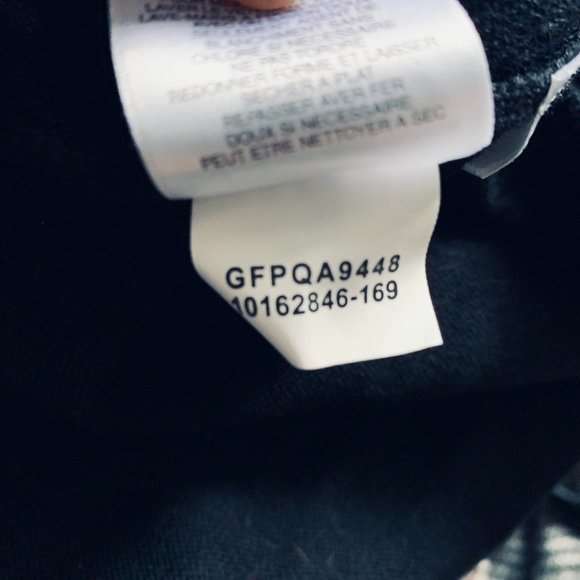 🇺🇸 ANNE KLEIN black sweater with chiffon bow size M - Picture 3 of 16